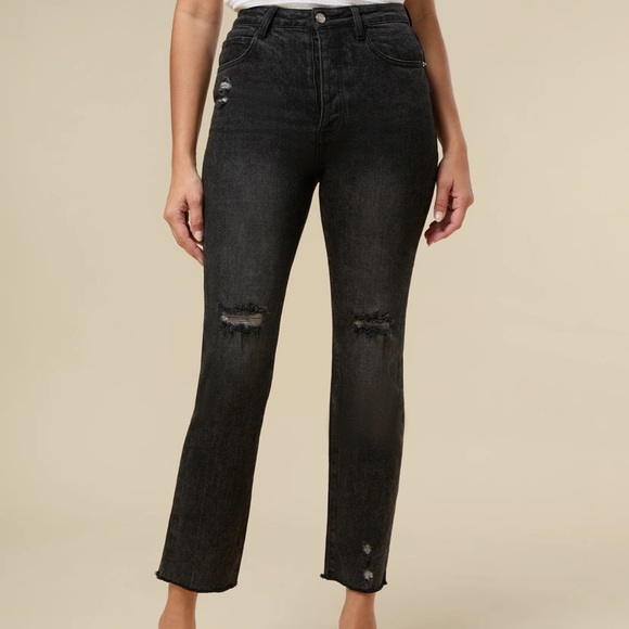 Distressed Straight leg jeans by Rachel Parcell - Picture 3 of 8